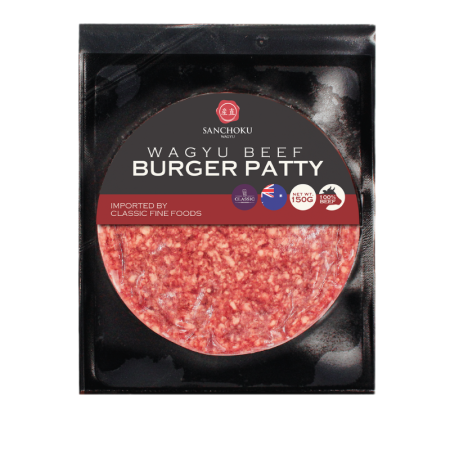 BURGER PATTY WAGYU 100% FRZ (200G) - STANBROKE