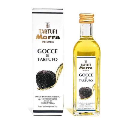 BLACK TRUFFLE OIL (250ML) - TARTUFI MORRA