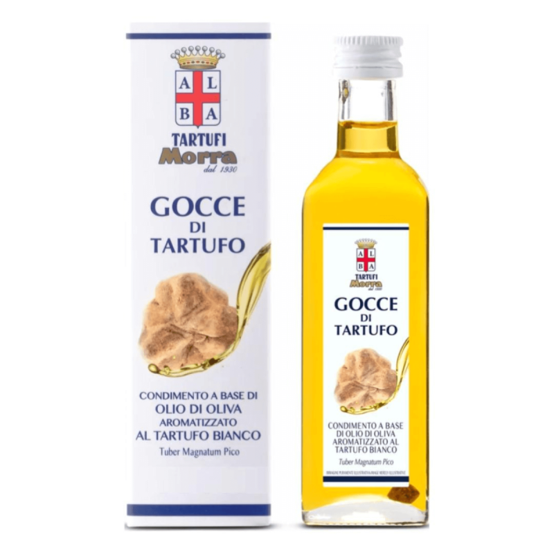 WHITE TRUFFLE OIL (250ML) - TARTUFI MORRA