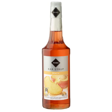 BAR SYRUP PEACH (700ML) - C6 - RIOBA