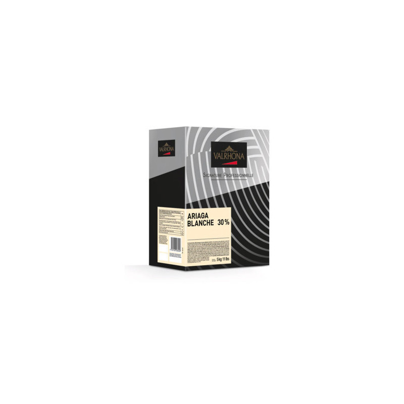 ARIAGA WHITE CHOCOLATE 30% (5KG) - VALRHONA
