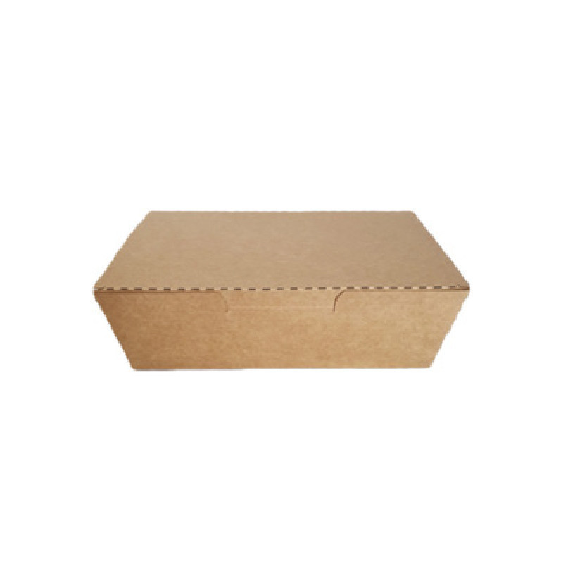 KRAFT BOX FLAT TOP (750ML)*300 - HRK