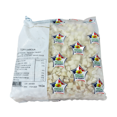 COOKED TOPINAMBOUR JERUSALEM ARTICHOKE MAGDA IN DICES FRZ (1KG) - CFF RUNGIS