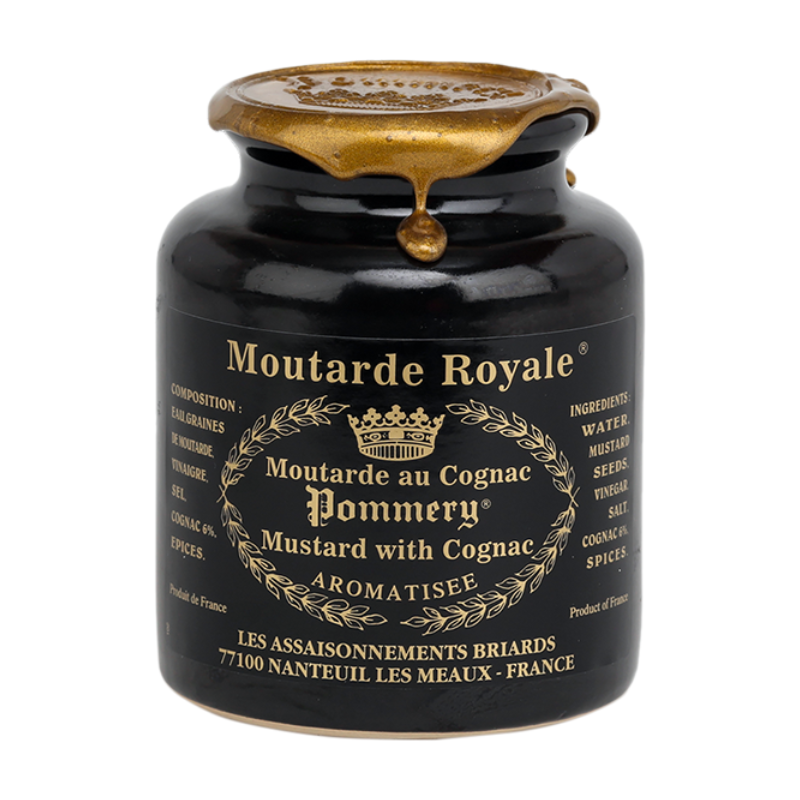 ROYALE MUSTARD WITH COGNAC (250G) - POMMERY