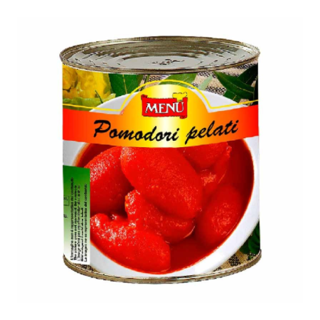 PEELED TOMATOES WITHOUT CA (2.5KG) - MENU