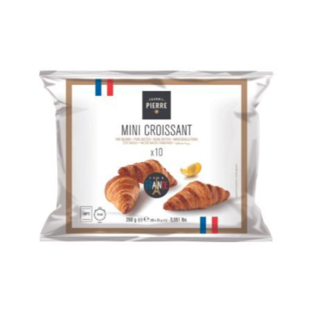 MINI CROISSANT INDIVIDUAL BAGS (25G)*10 - C20 - BRIDOR