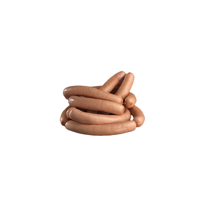 FROZEN STRASBOURG SAUSAGE FOR GRILL 80G-100G (~1KG) - DALAT DELI