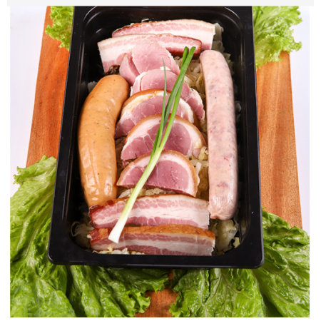 SAUERKRAUT COMBO WITH COOKED PORK CHOUCROUTE (1KG) - DALAT DELI