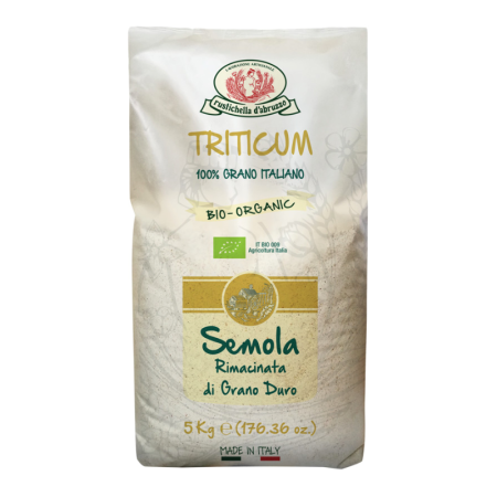 SEMOLA ORGANIC (5KG) - RUSTICHELLA D'ABRUZZO