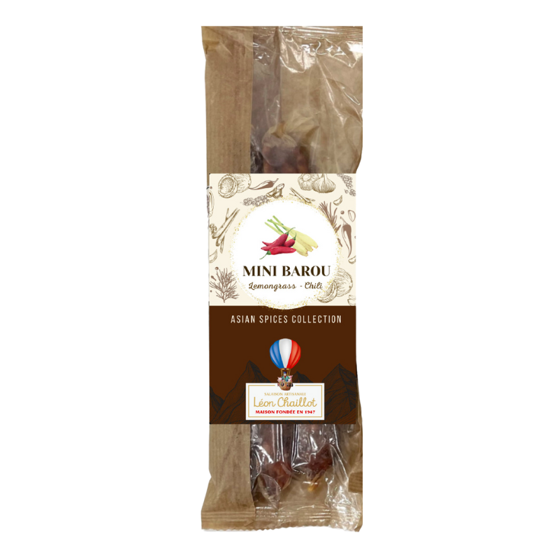 MINI BAROU LEMONGRASS - CHILI (3X30G) - LÉON CHAILLOT