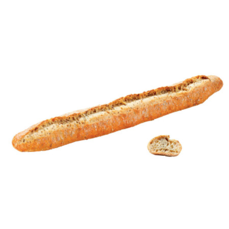 STONE PART-BAKED MULTIGRAIN BAGUETTE - C25 - BRIDOR