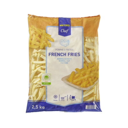 FRENCH FRIES 9X9 (2.5KG) - METRO CHEF