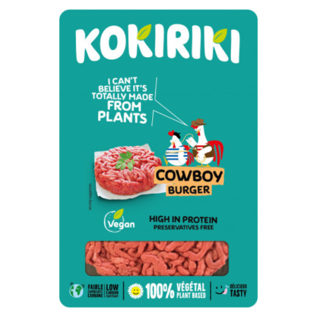 PLANT BASED COWBOY BURGER FRZ (113G)*2 - KOKIRIKI