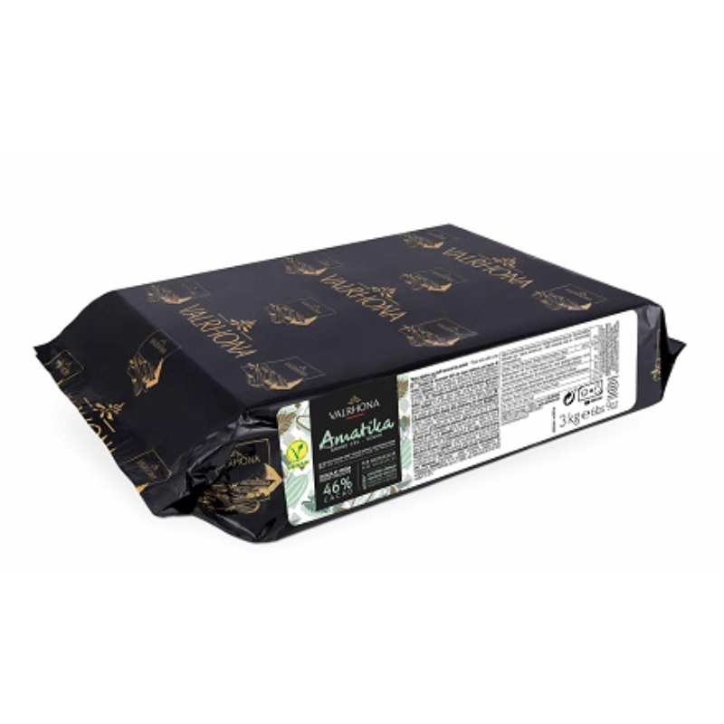 AMATIKA VEGAN CHOCOLATE 46% CACAO (3KG) - VALRHONA
