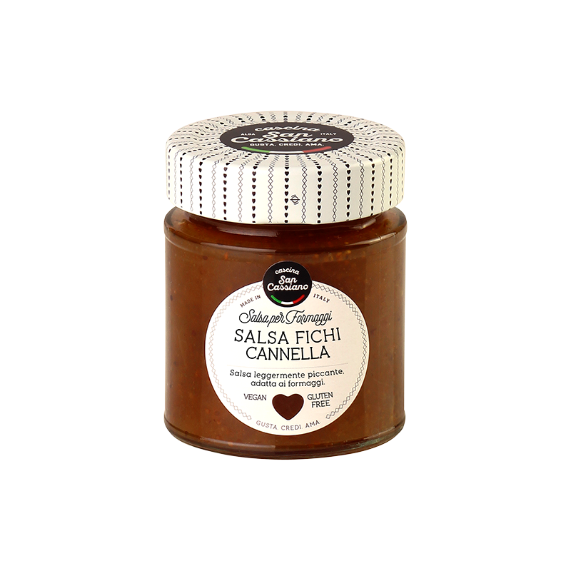 FIG AND CINNAMON SAUCE (170G) - CASCINA SAN CASSIANO