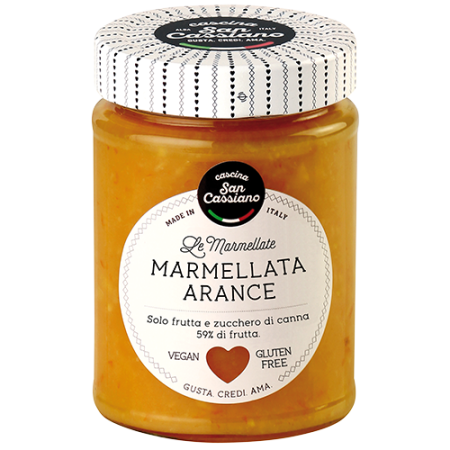ORANGE MARMALADE (340G) - CASCINA SAN CASSIANO
