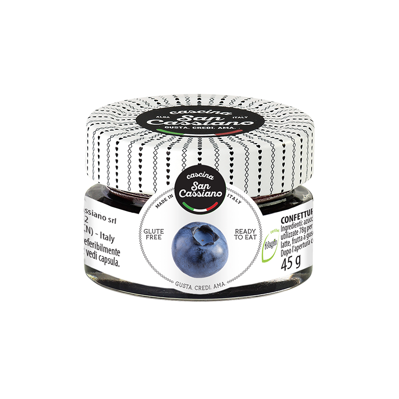 BLUEBERRY EXTRA JAM (45G) - CASCINA SAN CASSIANO