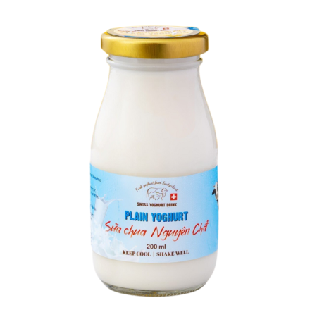 PLAIN YOGURT (200ML) - SWISS YOGHURT