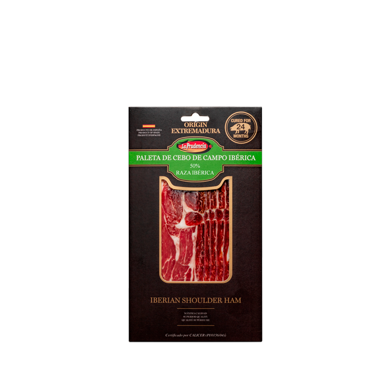 IBERIAN CEBO DE CAMPO SHOULDER 24M (100G) - LA PRUDENCIA