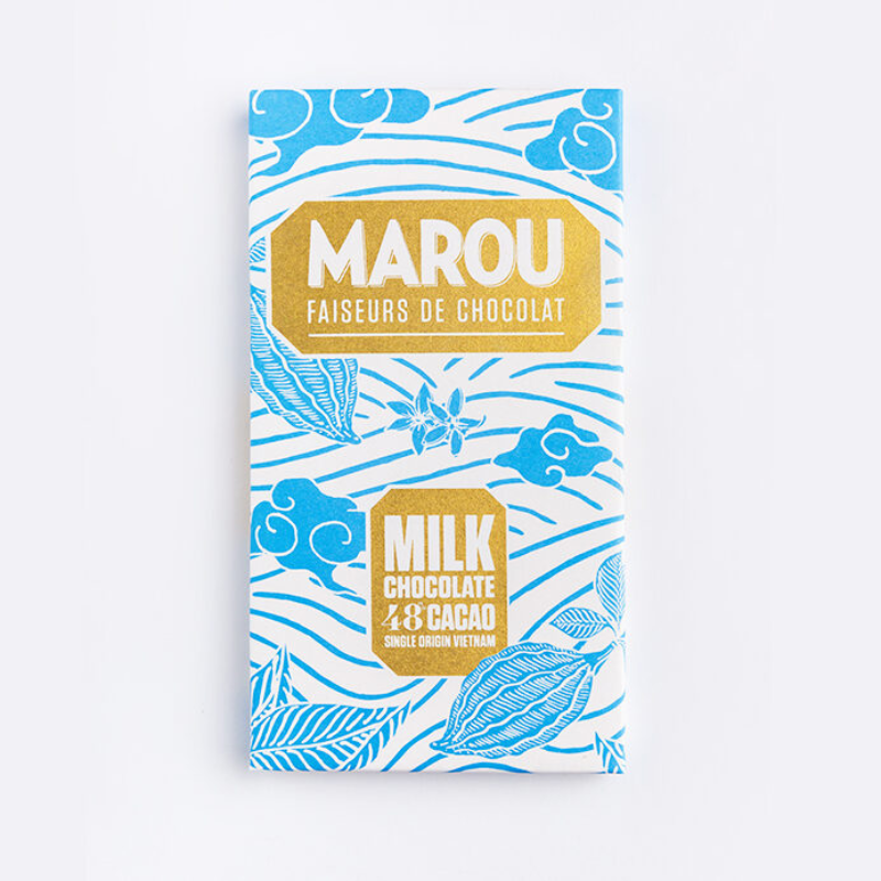 MILK CHOCOLATE 48% (80G) - MAROU