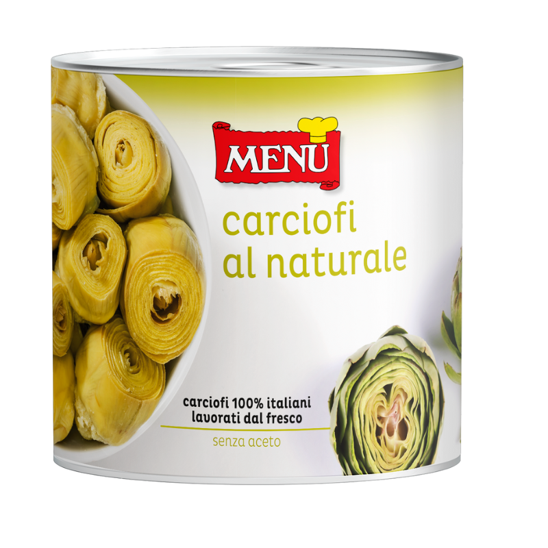 NATURAL ARTICHOKES 30/40 (2.5KG) - MENU