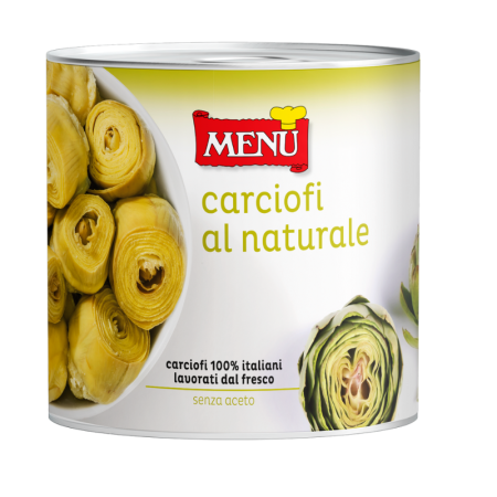 NATURAL ARTICHOKES 30/40 (2.5KG) - MENU