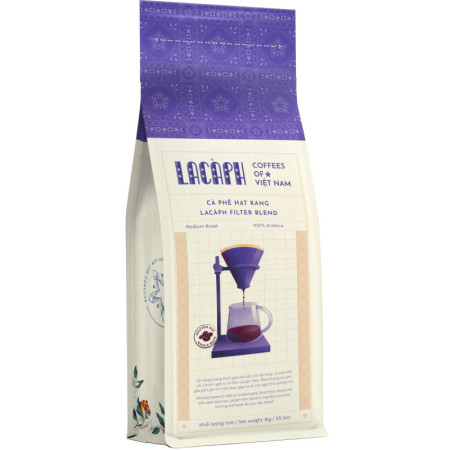 SIGNATURES FILTER BLEND 100% ARABICA WHOLE BEANS (1KG) - LACAPH