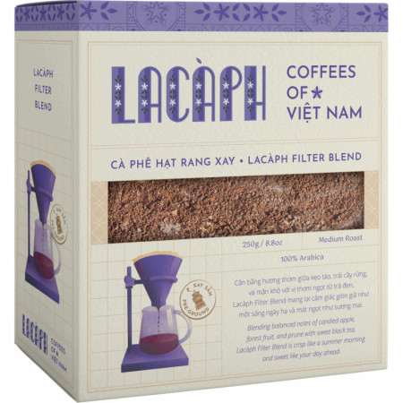 SIGNATURES FILTER BLEND 100% ARABICA GROUND COFFEE (250G) - LACAPH