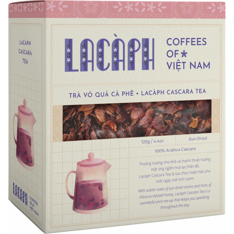 CASCARA TEA ARABICA COFFEE CHERRY (125G) - LACAPH