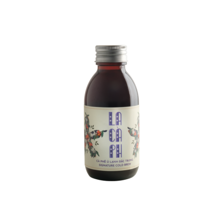 SIGNATURES COLD BREW 82% PURIFIED WATER 18% ARABICA (125ML) - LACAPH