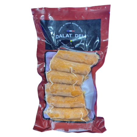 888 - FROZEN SAUSAGE CHICKEN 100% FOR BREAKFAST ~30G (~1KG) - DALAT DELI
