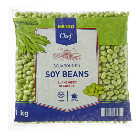SOY BEANS FRZ (1KG) - METRO CHEF
