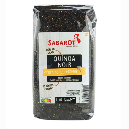 BLACK QUINOA (1KG) - SABAROT