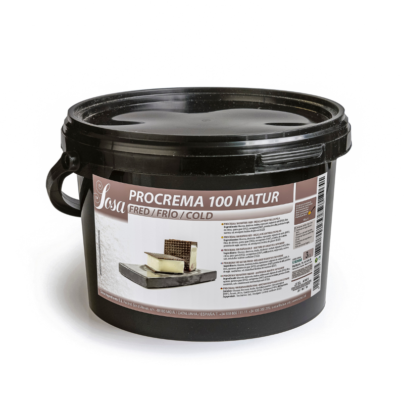 NATURAL PROCREMA 100 COLD/HOT (3KG) - SOSA