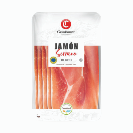 SERRANO HAM SLICED (80G) - CASADEMONT