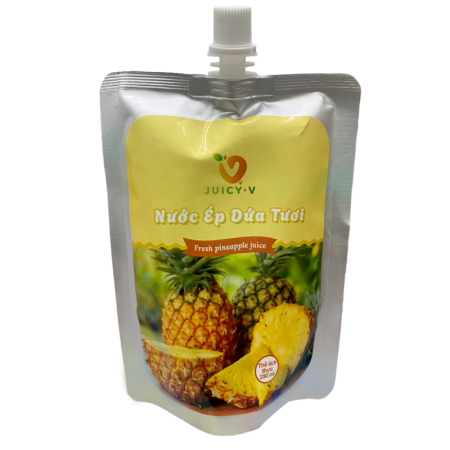 FRESH PINEAPPLE JUICE (250ML) - JUICY V