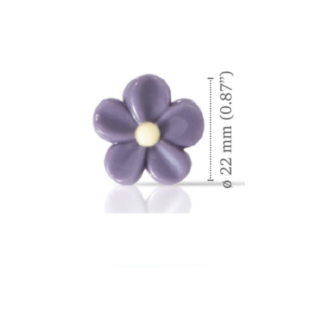 PURPLE FLOWER - C120 - DOBLA