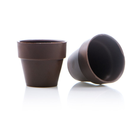 FLOWER POT LARGE DARK - C28 - DOBLA