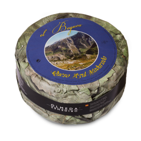 NATURAL BLUE CHEESE QUESO AZUL (~2.5KG) (COW) - OLMEDA ORIGENES