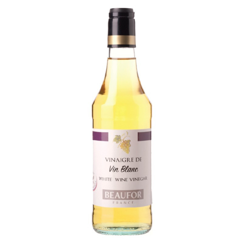 VINEGAR WHITE WINE (500ML) - BEAUFOR