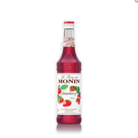 STRAWBERRY SYRUP (700ML) - MONIN