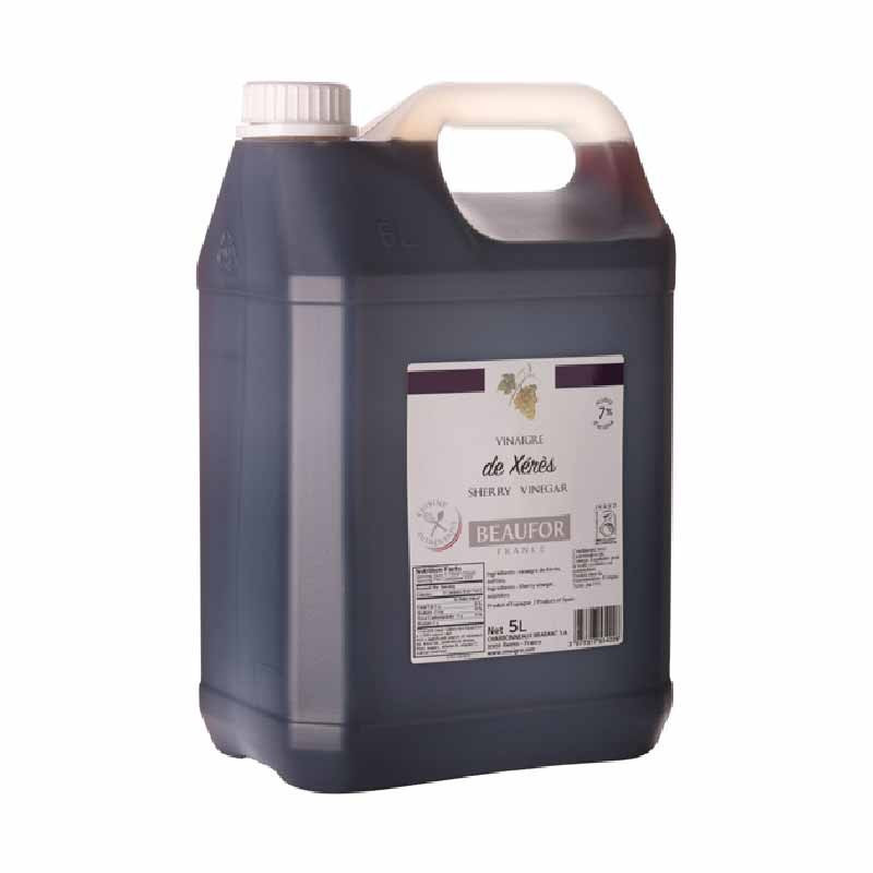 VINEGAR SHERRY 7% (5L) - BEAUFOR