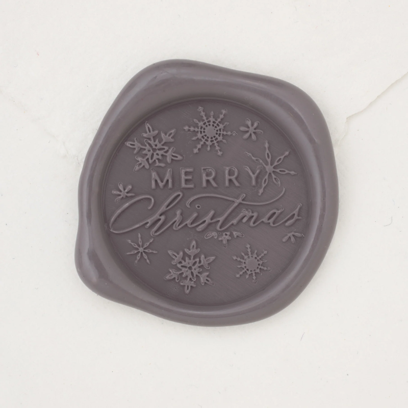 WAX SEA COMPOUND MERRY CHRISTMAS 3.5CM (63PC) - PCB