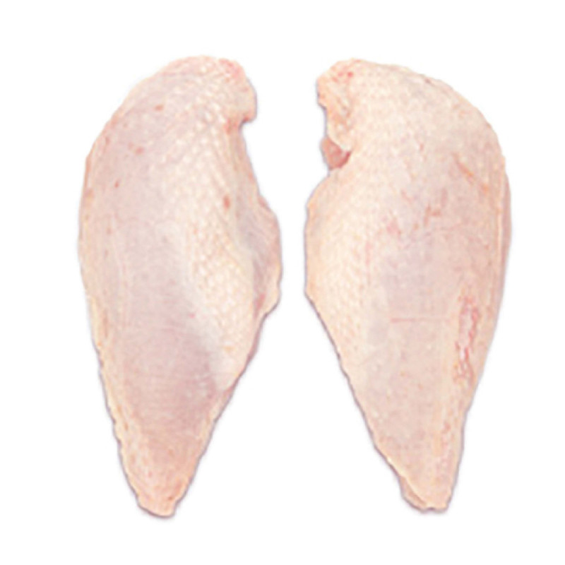 CHICKEN SKIN-ON BREAST 160-220G (~1KG) - LE TRAITEUR