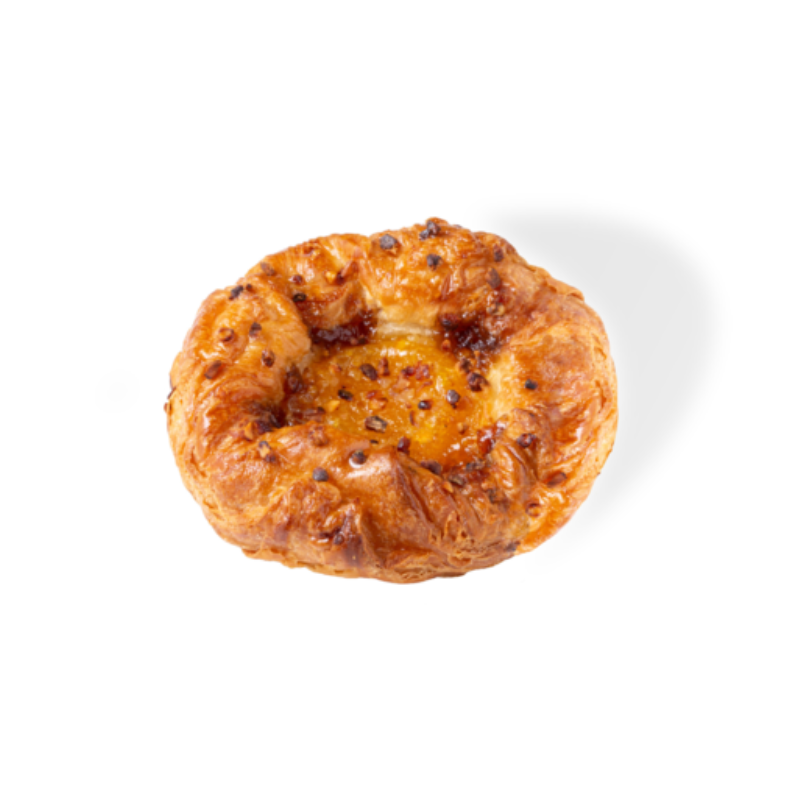 ORANGE AND CHOPPED HAZELNUT VEGAN CROWN (90G)  - C48 - BRIDOR