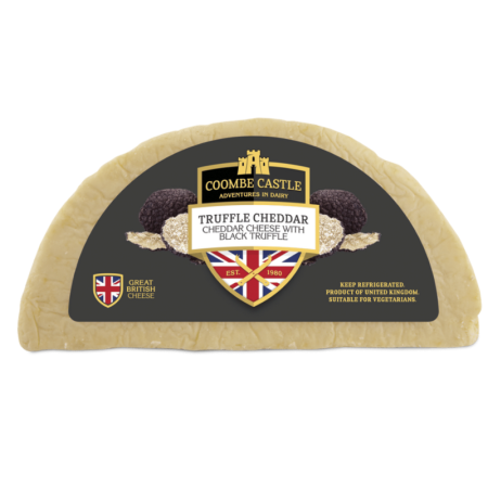 TRUFFLE CHEDDAR 6M (~1KG) - COOMBE CASTLE - DEVON CREAM COMPANY