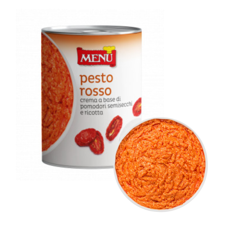 RED PESTO SAUCE (410G) - MENU