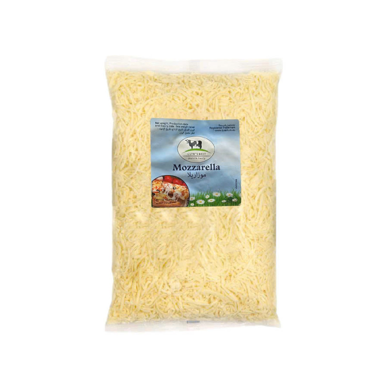 SHREDDED MOZZARELLA FRZ (~2.3KG) - QUANTUM
