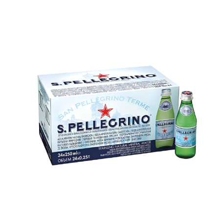 SAN PELLEGRINO (250ML) - C24 - SAN PELLEGRINO