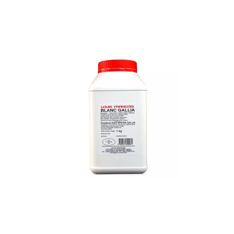 EGG WHITE POWDER BLANC GALLIA (1KG) - LOUIS FRANCOIS